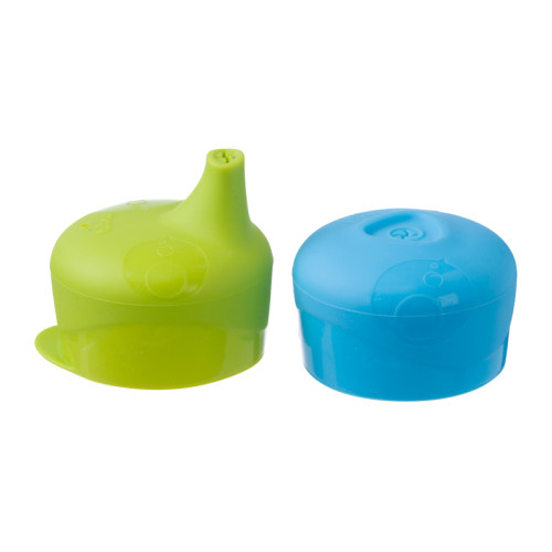 B.box Silicone lids Travel Pack (1 Spout Lid + 1 Straw Lid + 1 Straw)